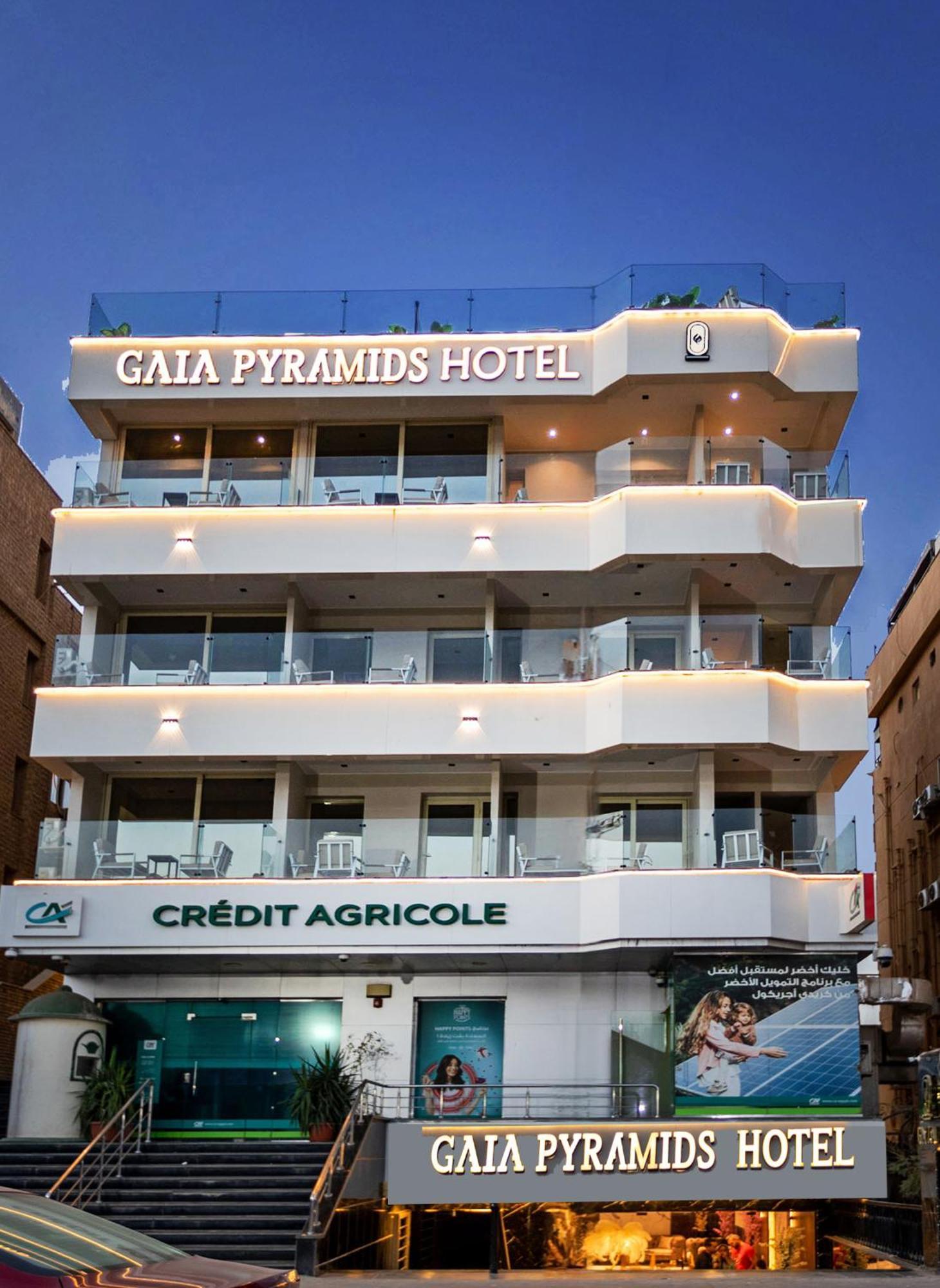 Gaia Pyramids Hotel Kafrat al Jabal Exterior photo