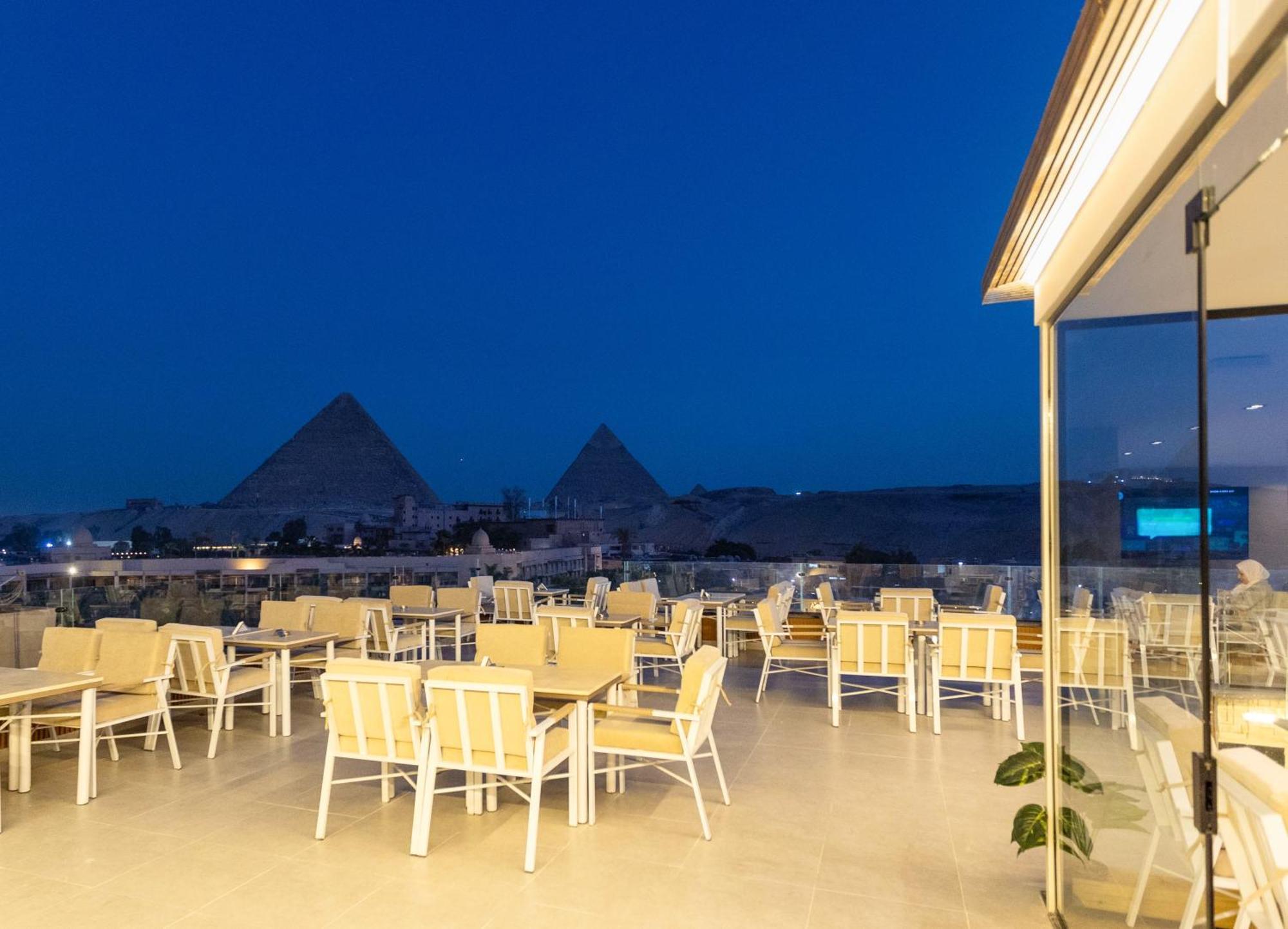 Gaia Pyramids Hotel Kafrat al Jabal Exterior photo